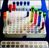 7 074 403 Witeg TEST TUBE STANDS, ����������� ODY STYROFOAM, ��� ���� ����, �����