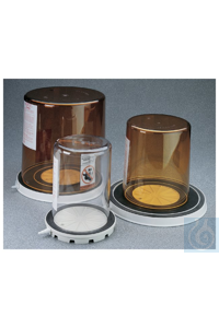 5305-0910 Nalgene Nalgene™ Вакуумная камера Amber PEI Bell Jar; Облегченный белый ...