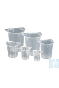 7-4729 neoLab neoLab� Tripour-Becher aus PP, 1000 ��, �������� 100 ��.