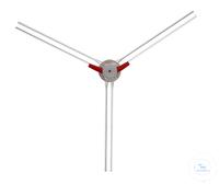 134508404 �������� ���� Rettberg / ��� Czako, ��������� 120 �, PTFE-������ NS 18,8 / 4,0 �� ���������