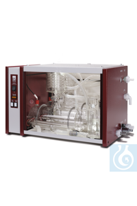 2302 GFL Glass double Distiller, w/o storage tank, capacity 2 l/h