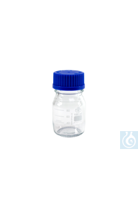 E-1429 neoLab ecoLab Laborflaschen, ���������������, GL 45, 100 ��, Kappe + Ausgiessring, 10 ��.