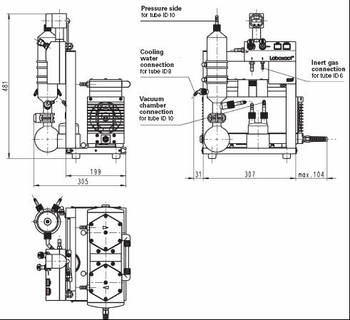 ���������-������� ��������� ������� KNF LABOXACT� SEM 810 (10 �/���, 8 ����)