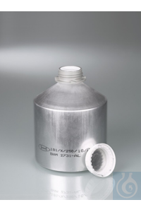 0327-3000 Бутылка Burkle Aluminium, UN, AL 99,5, 3000 мл с крышкой