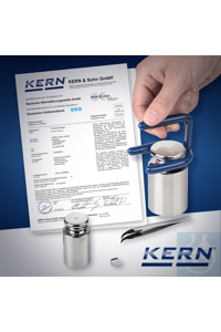 921-359 Kern Гарантированное положительное отклонение (> +1/3 OIML), единичный вес 500 мг, класс E2