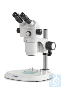 OZP 557 Kern Stereo zoom микроскоп, тринокулярный, Greenough; 0,6-5,5x; HSWF10x23
