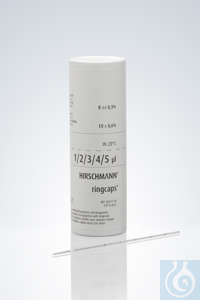 9600105 Hirschmann ringcaps®, 1 - 5 мкл