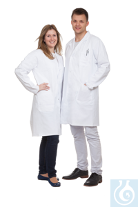 4-1046 neoLab neoLab� Labormantel Herren, BW, ������������, 1/1 Laenge, Gr. 46