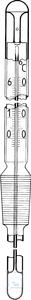 1320 007 Witeg THERMOMETER F.FLASKS A.STILL �������, ����� ST 14/23, -10 + 360:
