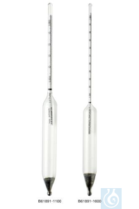 B61891-3900 Bel-Art Products HYDROMETER, ASTM138H, 1.650 / 1.700 SPECIFIC61891-3900