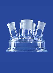 6105444 Lenz-Laborglas GmbH & Co.KG 5-���������� ������� NW 150 MH NS 29/32, SH 3x schr_g NS 29/32, SH 1x ������ NS 14/23, DURAN