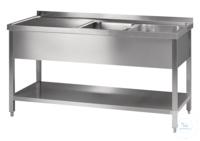 21806 Bochem Sink table w. �����, ����� ������� �����, 18/10, ���� 1,5 '', 2 �����