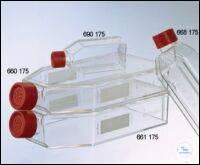 661175 ФЛАККА КУЛЬТУРЫ Greiner Bio-One CELL, 650 МЛ, 175 СМ 2, PS ,, КРЫШКА ВИНТА КРАСНОГО ФИЛЬТРА, CLEAR ,, ...