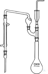 2 530 003 Witeg DROPPING FUNNEL, �������� ����, �������, ST 10/19, CONE ST 19/26, 50