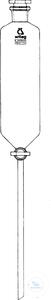 2 644 001 Witeg SEPARATORY FUNNEL, 1000 ��, CYL. UNGRAD., �����. ������, ���