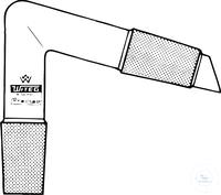 1 000 003 Witeg BENDS, 75 �, FLASK-CONE ST 19/26, CONDENSER-CONE ST 19/26