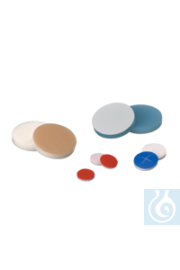 2-7203 neoLab neochrom� Septum Butyl / PTFE, 8 ��, 100 ��. / ��.