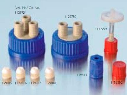 Адаптер DURAN Group GL14, диаметр 3,2 мм, для крышки, PTFE