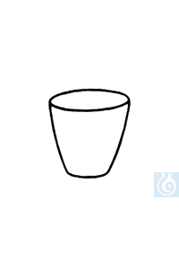 E-1165 neoLab ecoLab Porzellantiegel 30 ��, 45 � 36 ��, 10 ��. / ����.