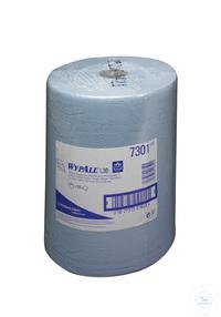 7301 Kimberly-Clark WYPALL * L20 EXTRA + Wischtuecher - Grossrolle / Blau ��������: Airflex � Lagen: 2 ...