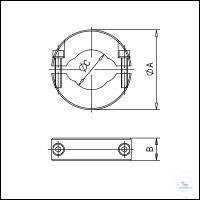701035 Welch Vacuum KF ����������� �������� ������, �� ����������� �����, ��� ����������� ���������� ��� DN 32/40 ...