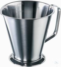 4400 Usbeck Measure, 110 X 115 мм (DXH) 0,5 л, нержавеющая сталь