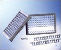 701071 Greiner Bio-One ELISA STRIP PLATE, 8XF12 WELL, PS, F-BOTTOM, CLEAR, MICROLON�, ������� ������, ...