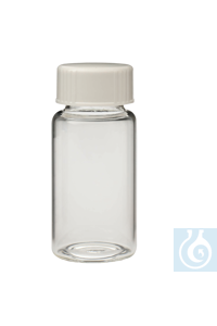9-0622 neoLab Wheaton -Szint.-Flaeschchen 24 ��?, Glas, Kappe PP + Metalleinl., 100 ��. / ��