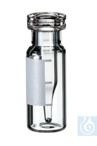 EC-1082 neoLab neochrom� Rollrandflaeschchen Klarglas, V-foermig, 1,5 ��, 12 x 32 ��, 11 ��