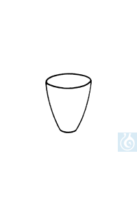 E-1179 neoLab ecoLab Porzellantiegel 72 ��, 50 � 62 ��, 10 ��. / ����.