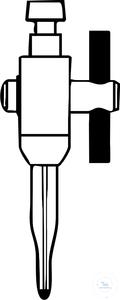 2 128 601 Witeg SEPARATE PTFE-STOPCOCK, 2,5-������������� ������, ��� ���������