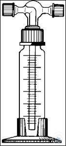 1 969 013 Witeg WASH BOTTLE, GRADUATED, 100 ��, � ����������� ������� 1 GL 32 /
