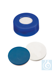 EC-1063 neoLab neochrom� Schnappringkappe (blau), 11 ��, ��������� FEP