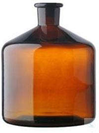 3 156 200 БУТЫЛКА ДЛЯ РЕЗЕРВУАРА Witeg ДЛЯ БЮРО, 2000 мл, NS 29/32, AMBER GLA