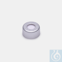 Колпачок + диафрагма, силикон / PTFE, без щели, для обжимных флаконов N11, 100 шт/упак Isolab