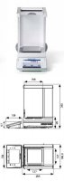 Весы лабораторные XPE1203S (Mettler Toledo)