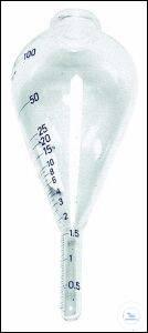 15131 Sigma Glass tube, 100 мл, 6 "для нефти, грушевидной формы в соответствии с ASTM D 96,? ...