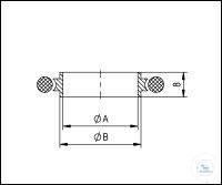 701073 Welch Vacuum KF ������������ ������ � �������������� ������� �� ������, ����������� �����, ��� DN 25 KF, A 24 ��, ...
