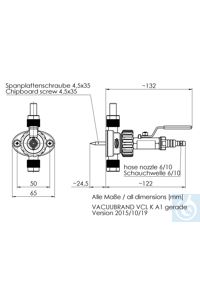 20677173 VACUUBRAND VACUU � �������� ������ LAN� VCL K A1 � �������������� ������ A1, M35 x 1,5, ������� ��