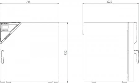 Сушильный шкаф Binder FD 115 (116л, 300°С, ветилятор) Avantgarde.Line
