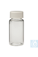 9-0621 neoLab Wheaton -Szint.-Flaeschchen 22 ��?, Glas, Kappe Urea + Metalleinl., 100 ��. / ��������