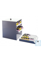 H18661-0000 Bel-Art Products LAB-FRIDGE, TRAY RACK, PS, 9CHANNELS18661-0000