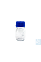 E-1459 neoLab ecoLab Laborflasche, Borosilikatglas, GL 45, 5000 ��, Kappe + Ausgiessring