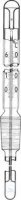 1316007 Witeg THERMOMETER F.FLASKS A.STILL �������, -10 + 250: 1 oC, 200 MM