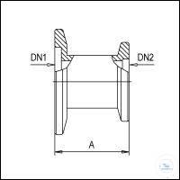 701421 ���������� ����������� Welch Vacuum KF, �������������� �� ��������, ��� DN 40/16 KF DN1 / DN2, A 30 ��