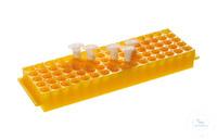 3712009 Ratiolab Rack ��� ����������������� ��������, 1,5-2,0 ��, PP, 5 x 16 �������, ������