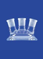 6103141 Lenz-Laborglas GmbH &amp; Co. KG 3-���������� �������� ������������ NW 60 NS 29/32 - 2x NS 14/23, DURAN