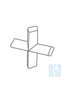 0004496400 IKA IKAFLON 20 cross ��������� �������, �����, 20x20 ��, 5 ��.
